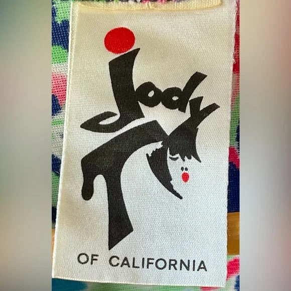 Jody T of California Colorful V-Neck Flutter Sleeve  Wrap Around Maxi Sundress - Picture 2 of 8